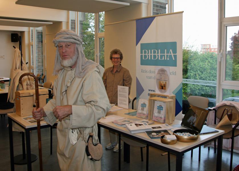 Infostand BIBLIA © CCV in het bisdom Brugge