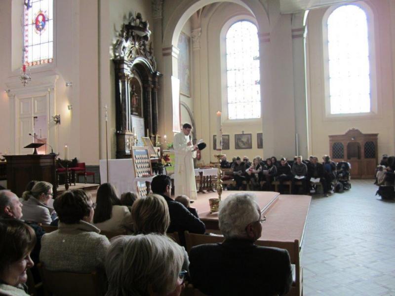 De lichtmisviering in het Centrum 