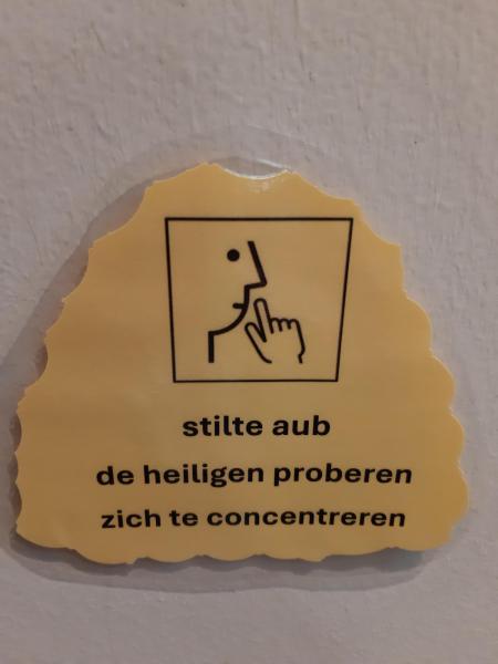 gekke kerkwandeling © Rita Van Thuyne