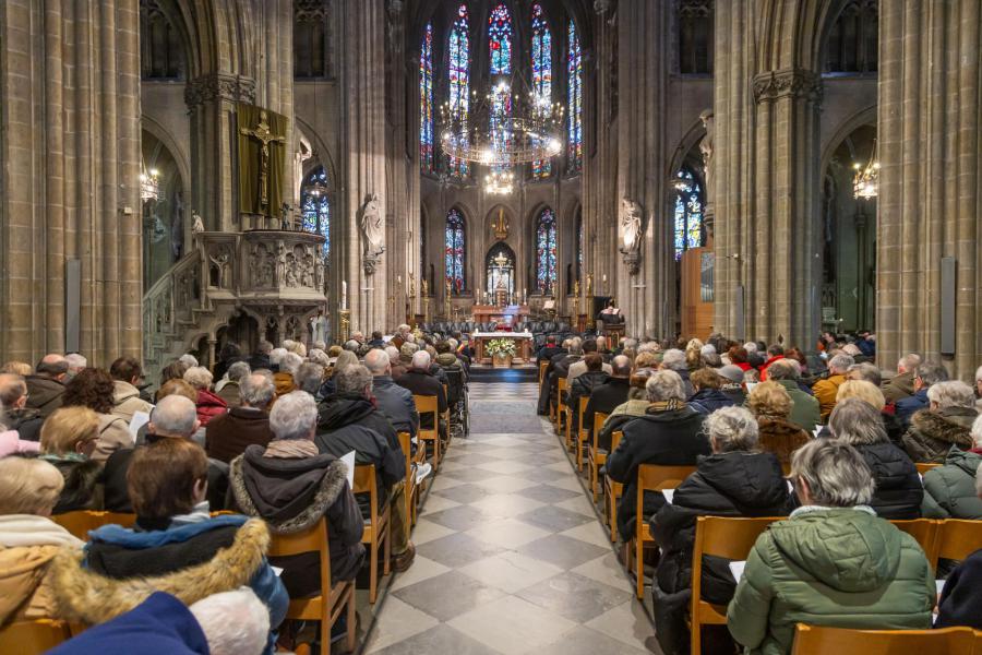 Aanstellingsviering Deken Bart 14 januari 2024 © Mario Declerck