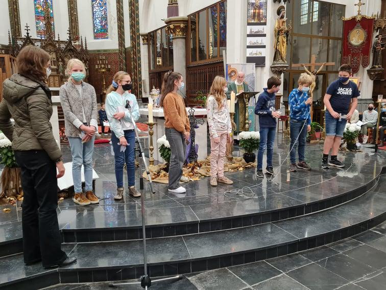 De vormelingen uit De Klinge 