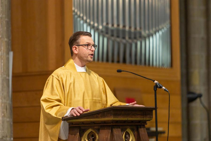 Aanstellingsviering Deken Bart 14 januari 2024 © Mario Declerck