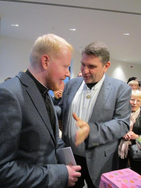 Diakenwijding Hylco Meirlaen - zondag 27 oktober 2024 in de Sint-Baafskathedraal te Gent © Michèle Beckers