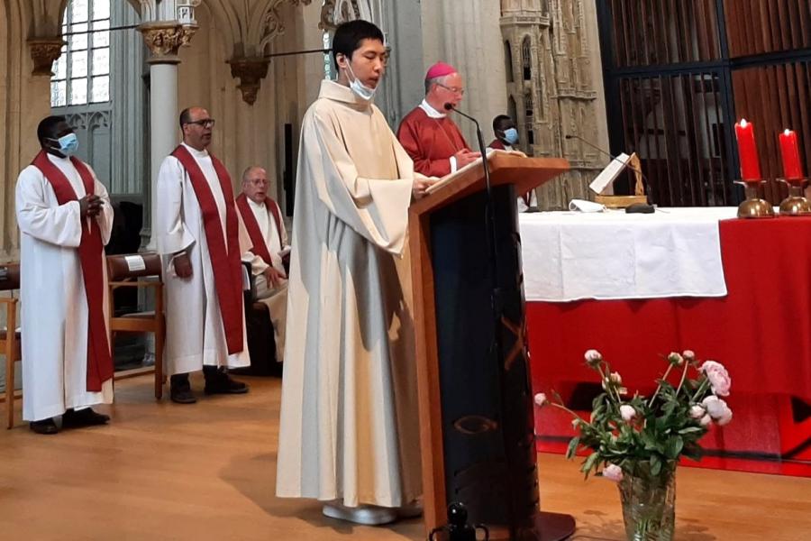 Internationale jongerenviering in de Sint-Pieterskerk © Pastorale zone Leuven aan de Dijle
