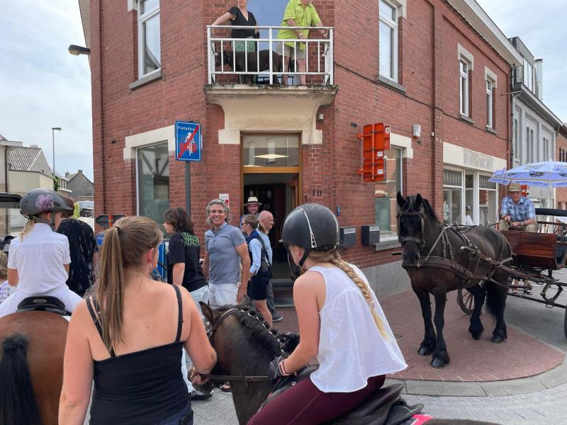 Paardenommegang Mere 14 augustus 2022 