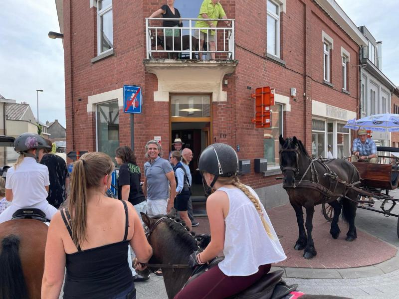 Paardenommegang Mere 14 augustus 2022 