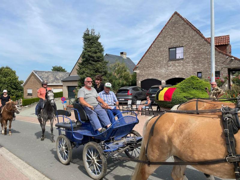 Paardenommegang Mere 14 augustus 2022 