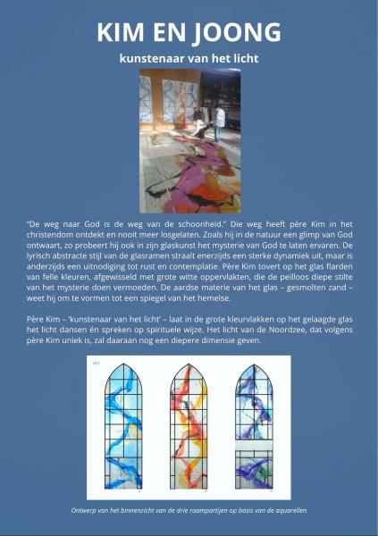 Folder KIM EN JOONG IN MIDDELKERKE (2/4) © PE Sint-Andreas Middelkerke