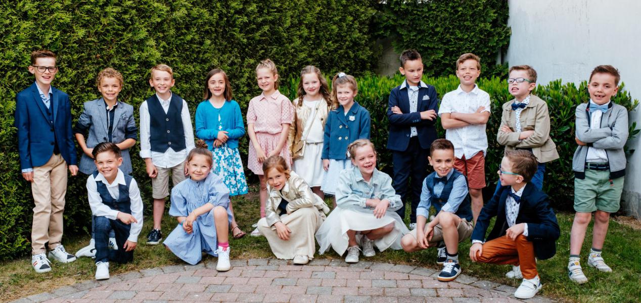 Eerste communievieringen in onze pastorale zone 