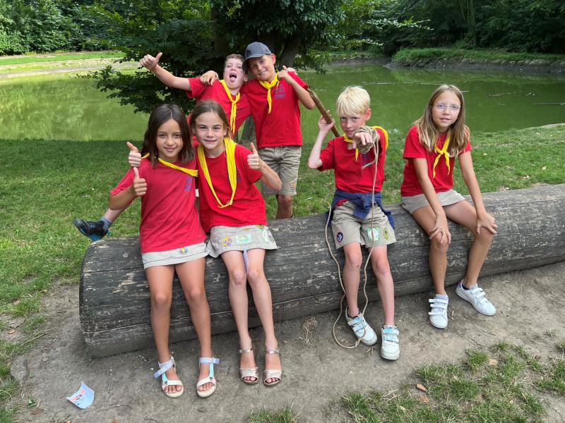 bij de Chiro 
