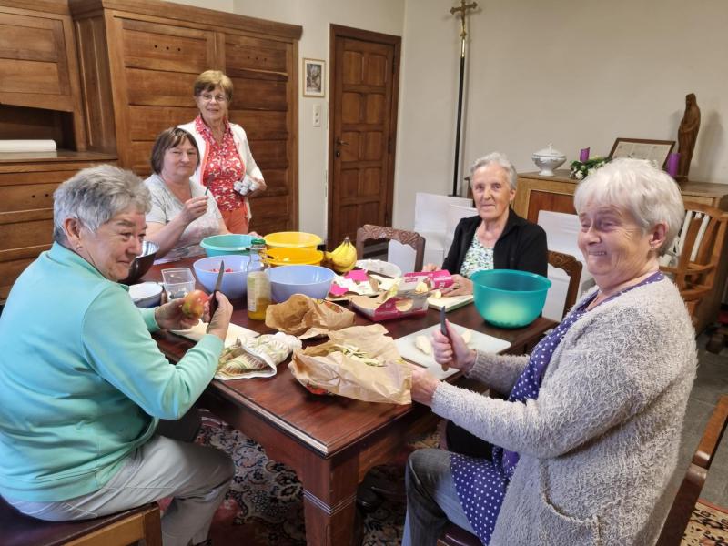 Voorbereidingen op de Openkerkendag © Krista De Vos