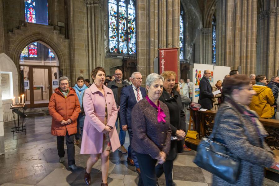 Aanstellingsviering Deken Bart 14 januari 2024 © Mario Declerck