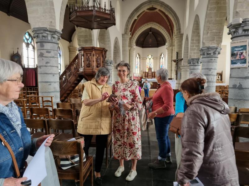 Denderhoutem: de dames van het onthaal © Patrick Cornelis