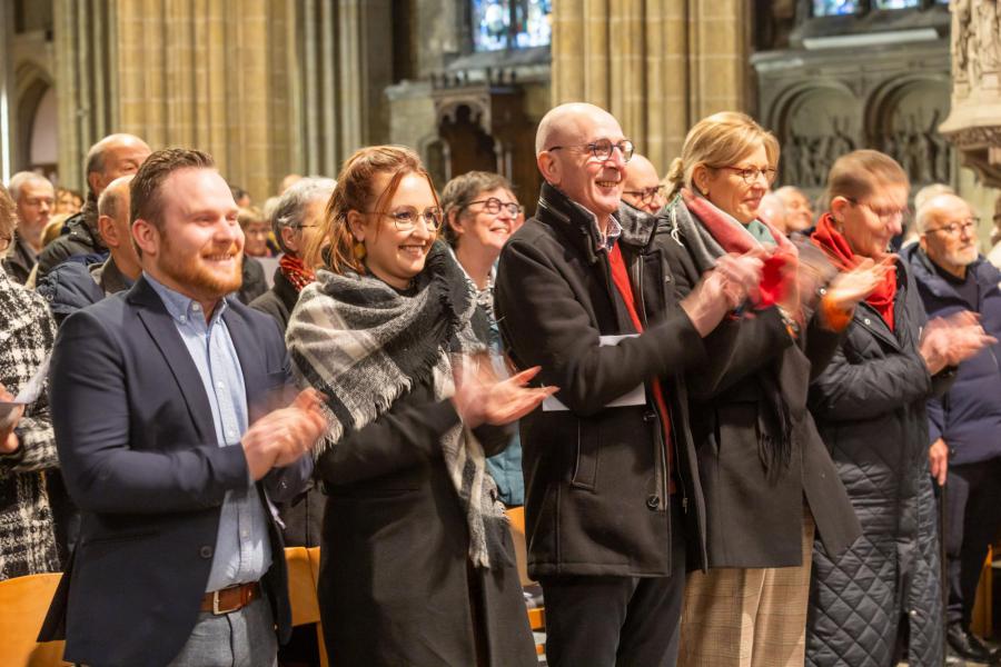 Aanstellingsviering Deken Bart 14 januari 2024 © Mario Declerck