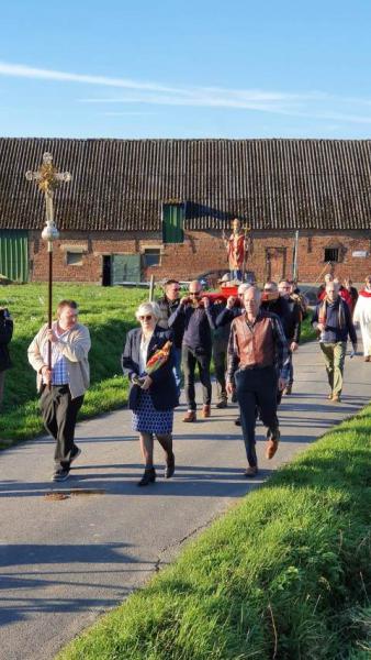 inwijding St Livinuskapel te Aaigem 