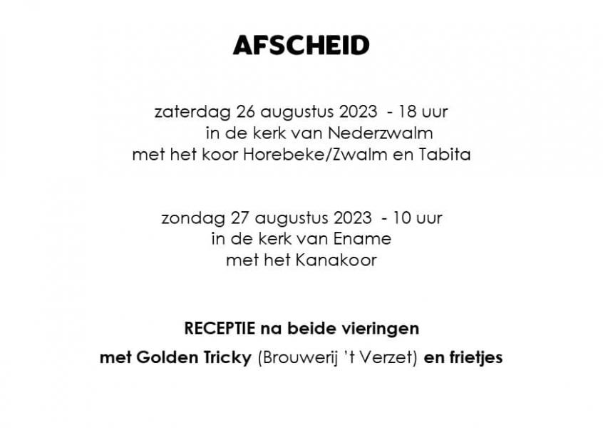 Aanstelling Patrick Derde 