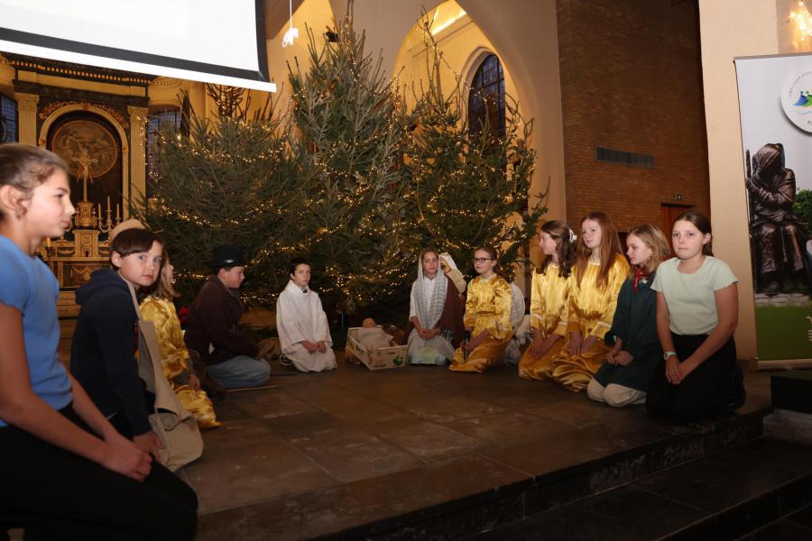 Kerstviering in Zwevezele  