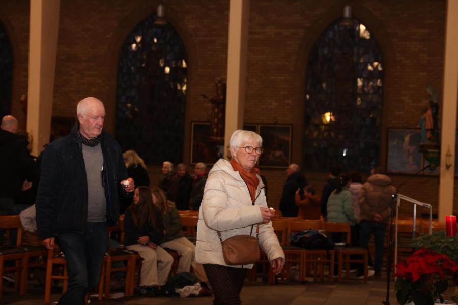 Kerstviering in Zwevezele  