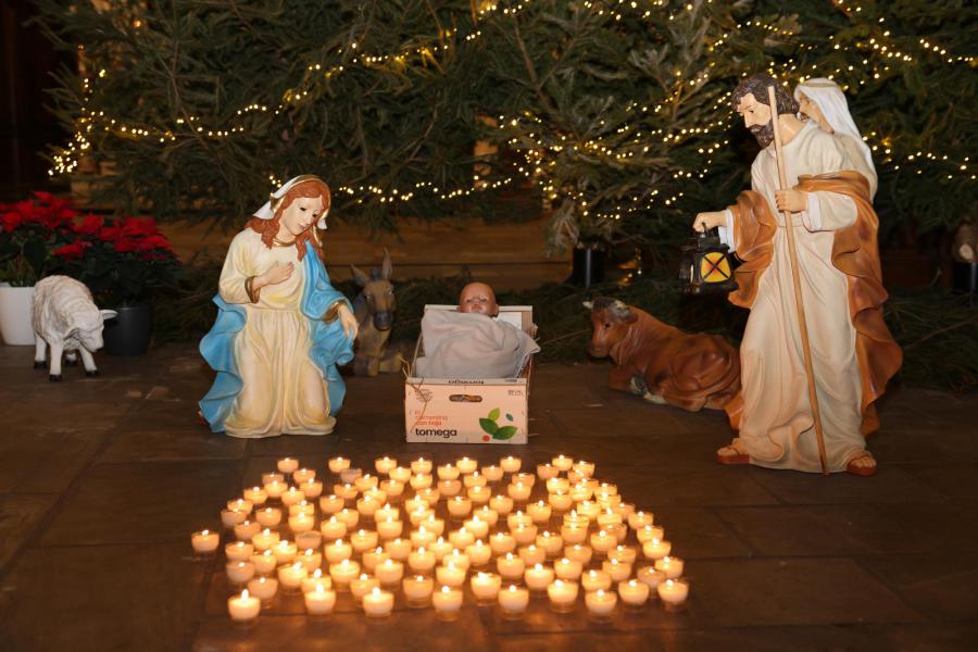 Kerstviering in Zwevezele  