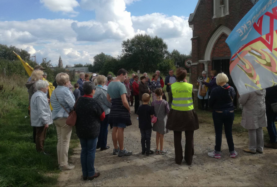 De Wegom in Denderwindeke was een mooi moment van gebed en bezinning. 