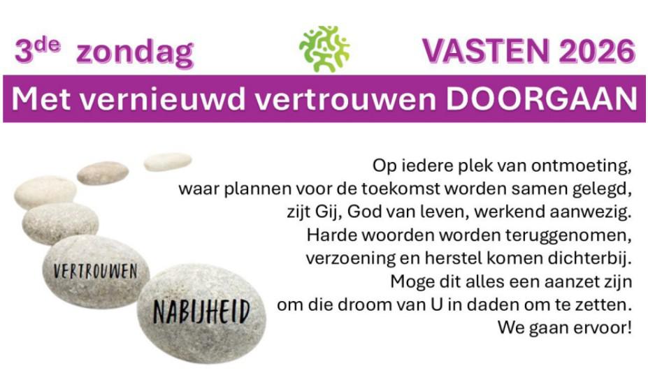 3de zondag veertigdagentijd © Bisdom Hasselt