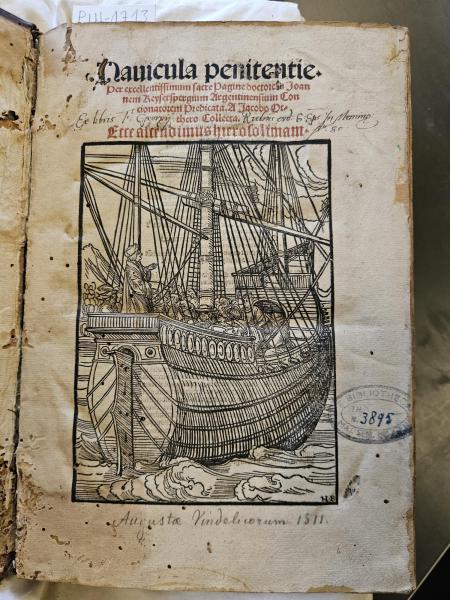 Schip van boetedoening © Bibliotheek Grootseminarie