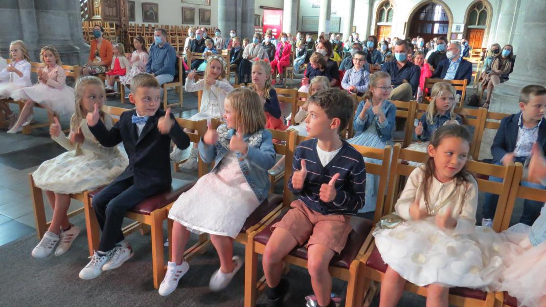 Eerste communiecantjes Zarren © Federatie Krekedal Kortemark