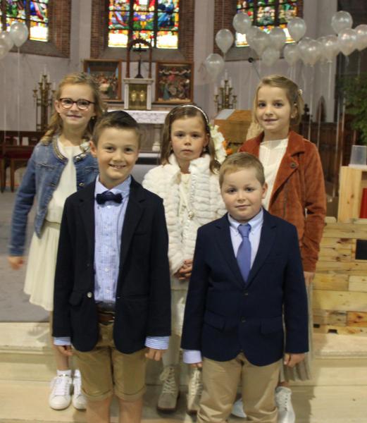Eerste communiecantjes Edewalle © Federatie Krekedal Kortemark