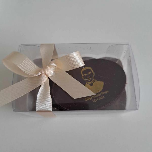 Chocolade met opdruk foto Poppe © Gracy Peelman