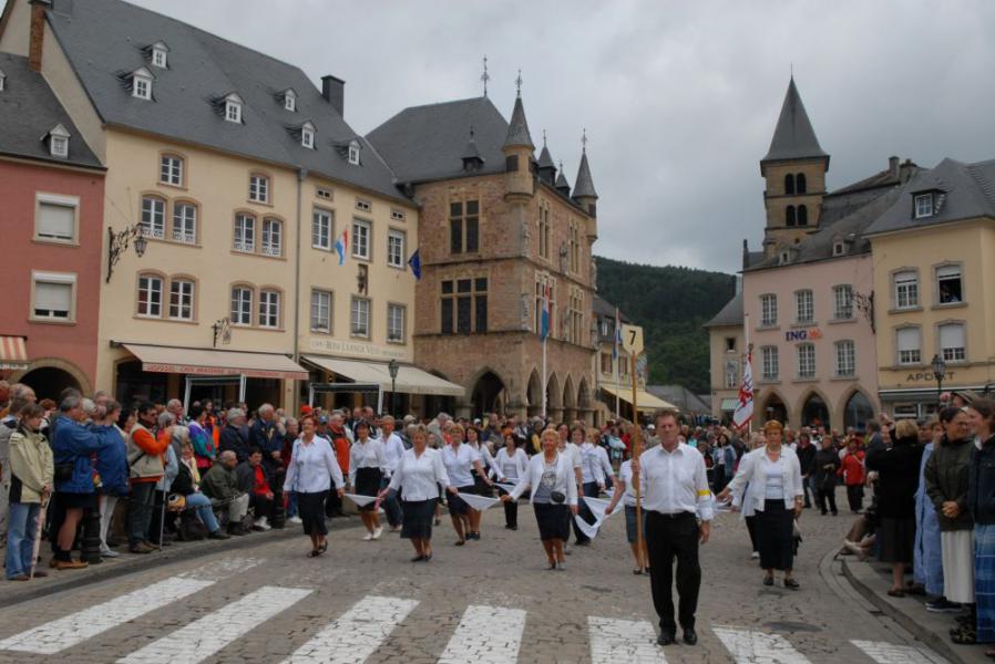 De Processie van Echternach tijdens een vorige editie. © Dienst Toerisme Luxemburg