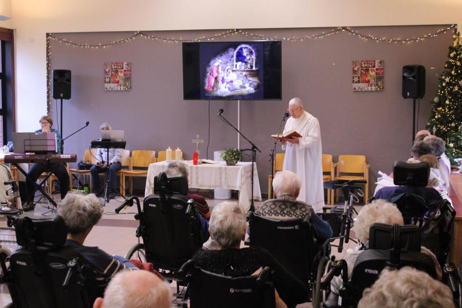 Kerstviering WZC De Winde 2024 