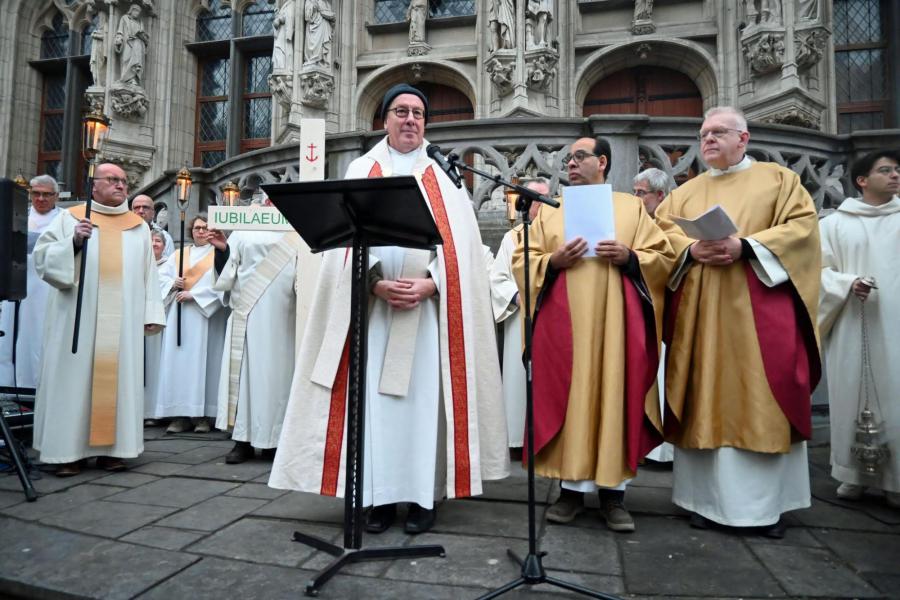 Startviering Jubeljaar in Leuven © Pastorale zone Leuven aan de Dijle