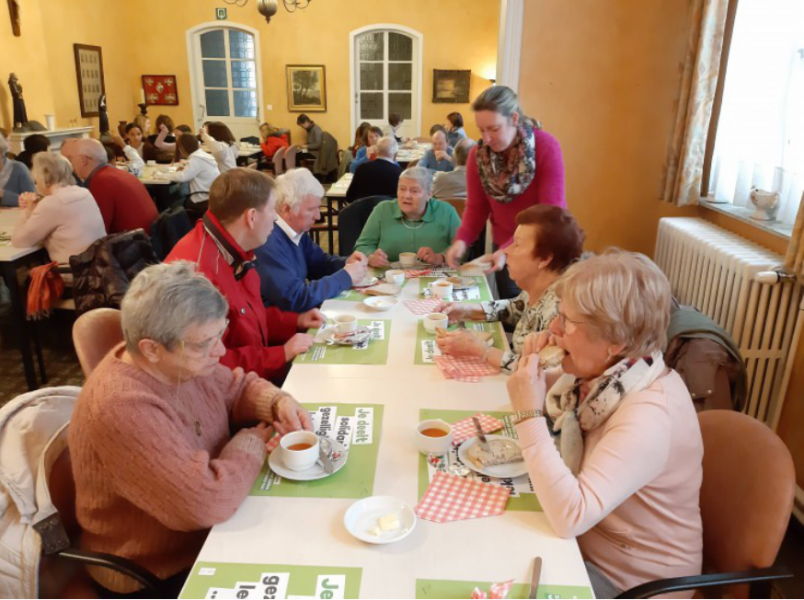 Op Aswoensdag kwamen we samen voor Sober Maal in het Augustinessenklooster. 