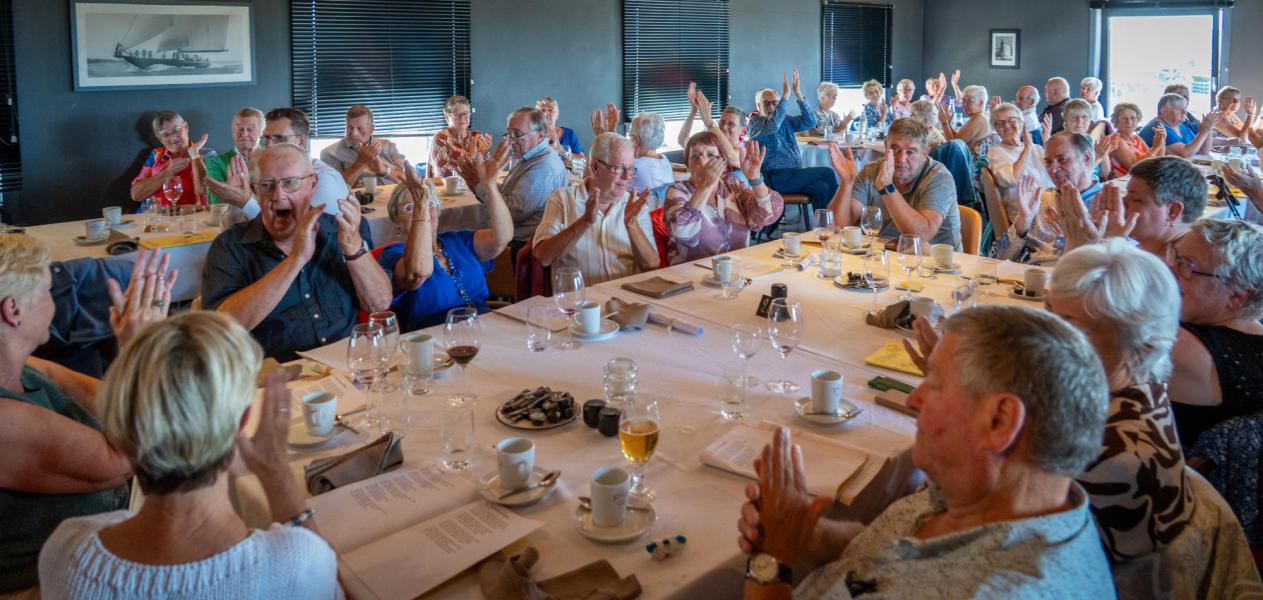 Een feestelijke en muzikale maaltijd in De Vierboete  © Studiokto