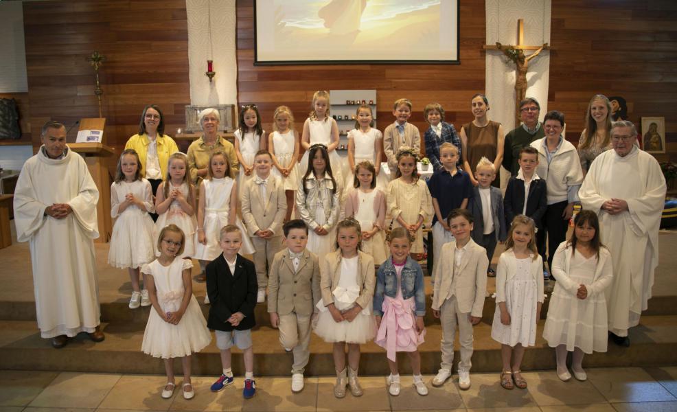 Eerste communicanten Anzegem en Gijzelbrechtegem 