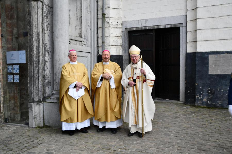 Viering tien jaar paus Franciscus in O.-L.-Vrouw ter Kameren © Katholieke kerk in Brussel