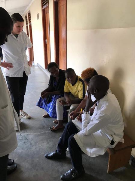 Vivi in de psychiatrie. © The Uganda nurses 2019