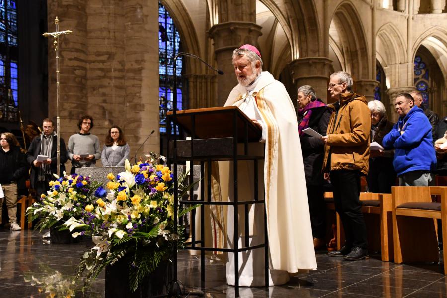 Vespers met Mgr. Jean Kockerols 1 © Vicariaat Brussel