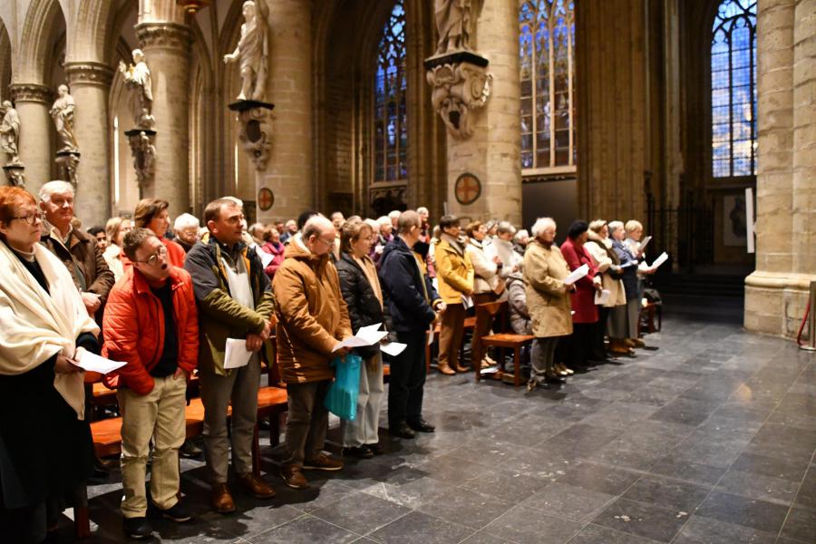Vespers met Mgr. Jean Kockerols 4 © Vicariaat Brussel