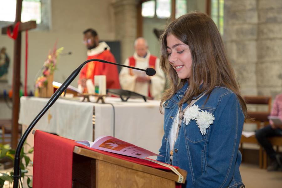 Vormselviering 2023 in de Sint-Geertruikerk te Leuven © Rudi Fransens
