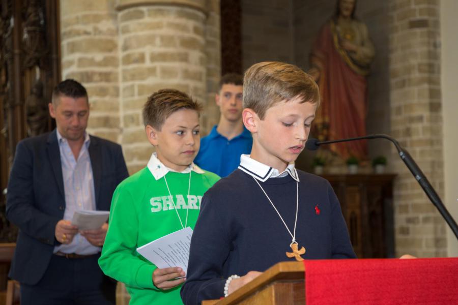 Vormselviering 2023 in de Sint-Geertruikerk te Leuven © Rudi Fransens
