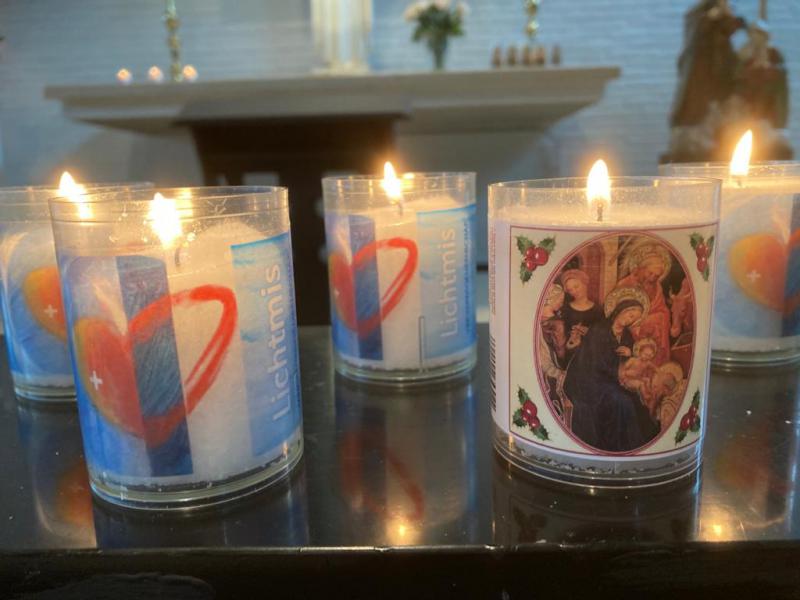 Lichtjes vormen de rode draad door deze dag. 