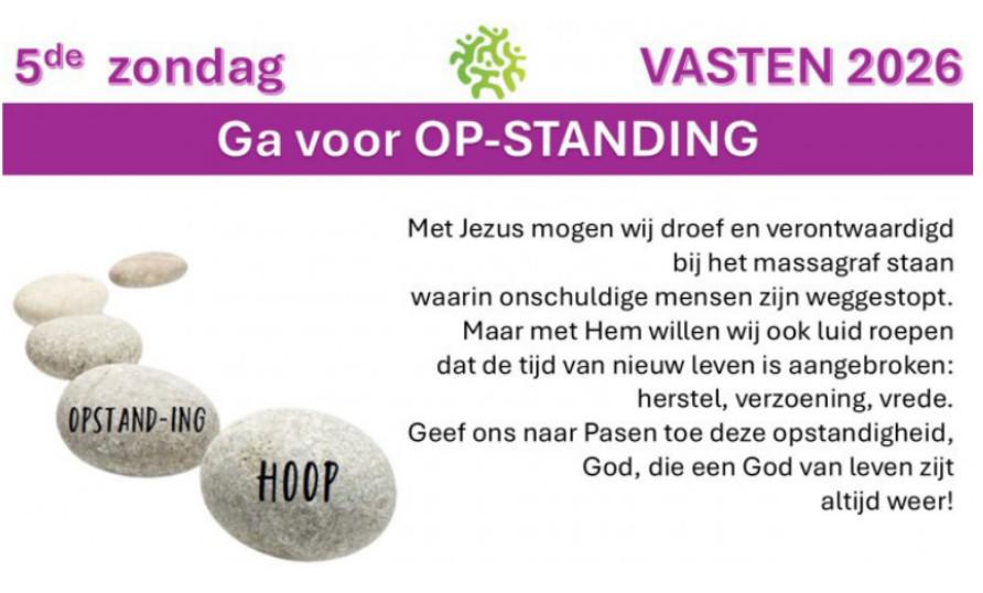 5de zondag vasten © bisdom Hasselt