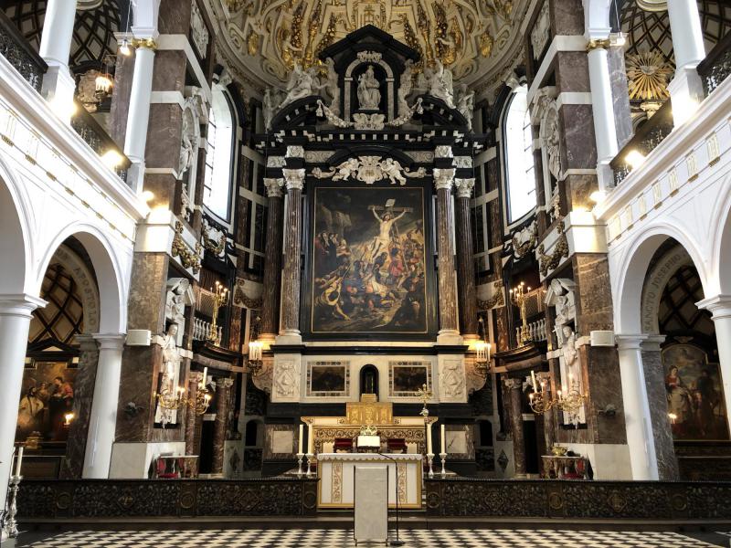 Interieur van de Sint-Carolus Borromeuskerk te Antwerpen © Kerkfabriek van Sint-Carolus Borromeus te Antwerpen