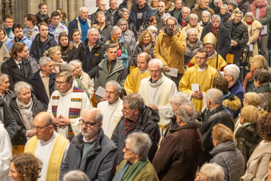 Aanstellingsviering Deken Bart 14 januari 2024 © Mario Declerck