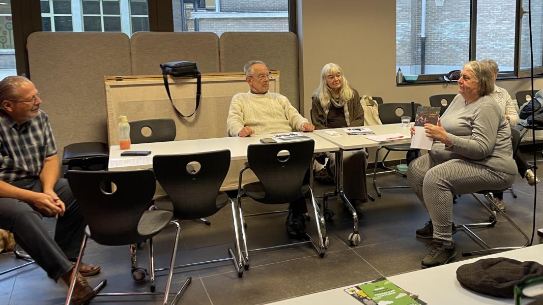 Uitwisselen in plenum  © rr