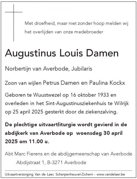 rouwbericht krant 