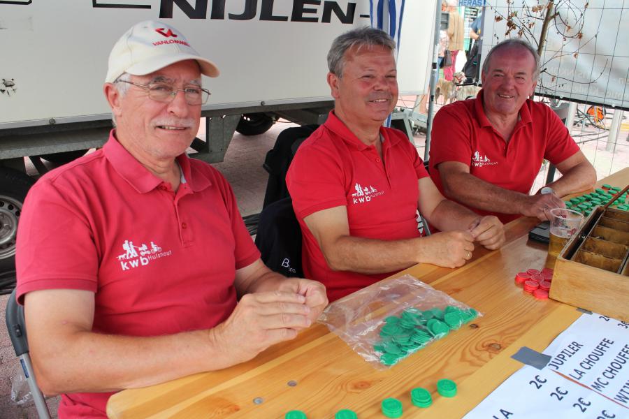 De mannen aan de kassa © RvH