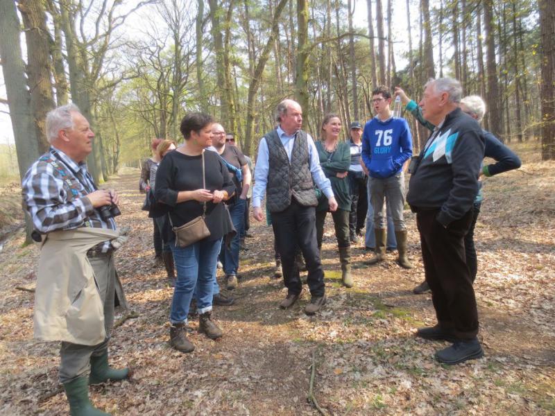 wandelen op de heide 