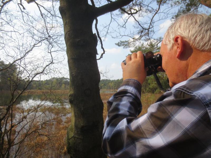 wandelen op de heide 